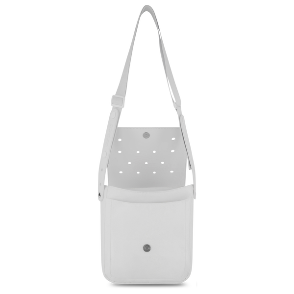 Crocs Crossbody Bag - Adult - White/White - Image 5