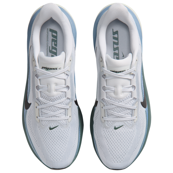 Nike Air Zoom Pegasus 42 - Men's - Pure Platinum/Black/Mineral Slate - Image 4