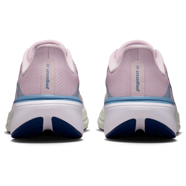 Nike Air Zoom Pegasus 42 - Women's - Bleached Lilac/Blue Void/Work Blue - Image 3