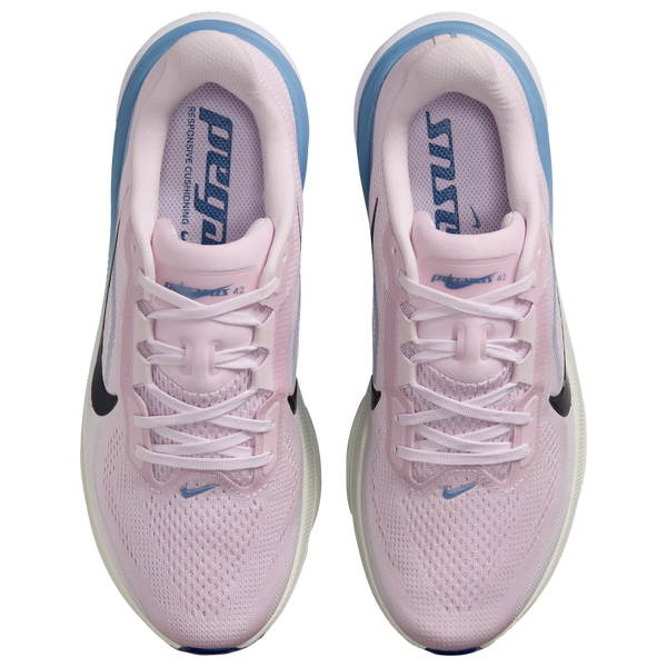 Nike Air Zoom Pegasus 42 - Women's - Bleached Lilac/Blue Void/Work Blue - Image 4