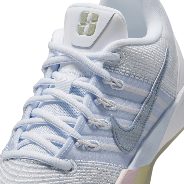 Nike Sabrina 3 - Girls' Grade School - Football Grey/White/Dusty Purple - Image 7