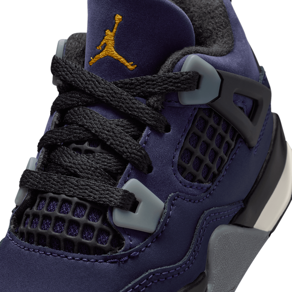 Jordan Retro 4 - Boys' Toddler - Purple/Black - Image 7