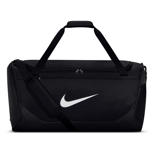 Nike Brasilia Large Duffel - Adult - Black/Black/White