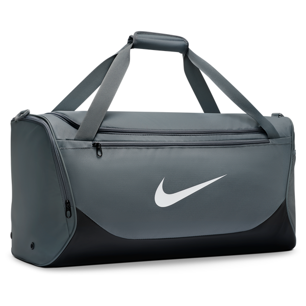 Nike Brasilia Medium Duffel X - Adult - Smoke Grey/White/Black - Image 3