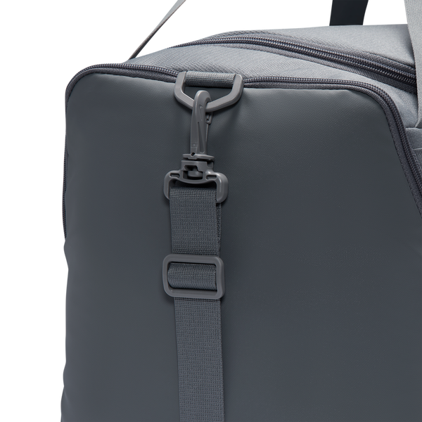 Nike Brasilia Small Duffel - Adult - Smoke Grey/Black/White - Image 7