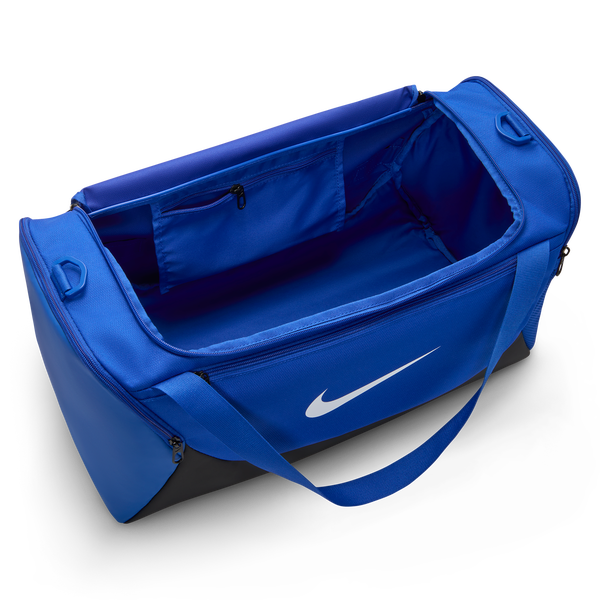 Nike Brasilia Small Duffel - Adult - Game Royal/Black/White - Image 4