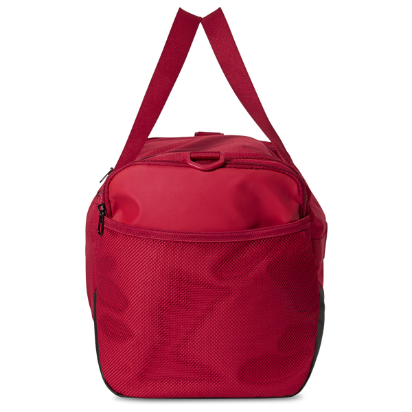 Nike Brasilia Small Duffel - Adult - Black/Reflective Silver/Tough Red - Image 3