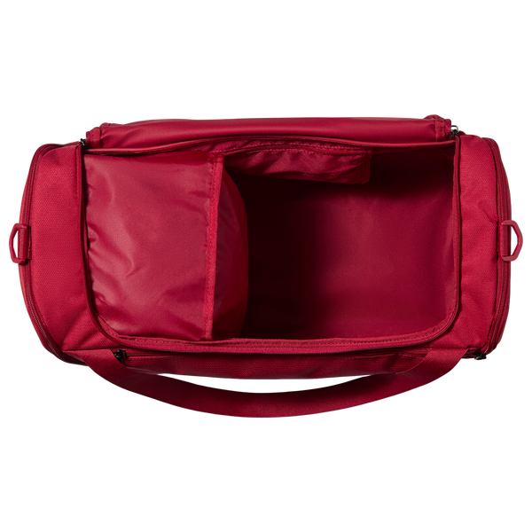 Nike Brasilia Small Duffel - Adult - Black/Reflective Silver/Tough Red - Image 4