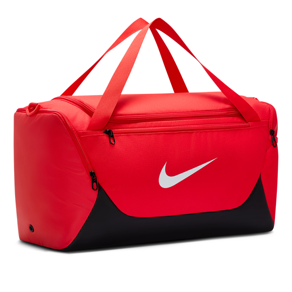 Nike Brasilia Small Duffel - Adult - University Red/Black/White - Image 3