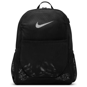 Nike Brasilia Mesh Backpack X - Adult - Black/Black/White