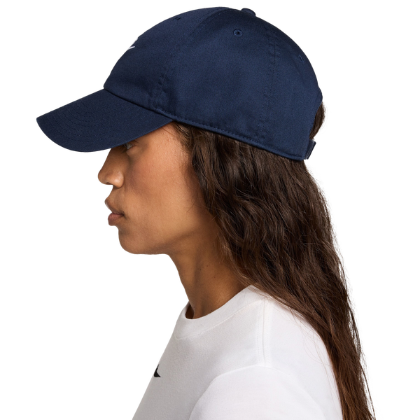 Nike Club Colorblock Futura Wish Logo Cap - Men's - White/Navy - Image 3