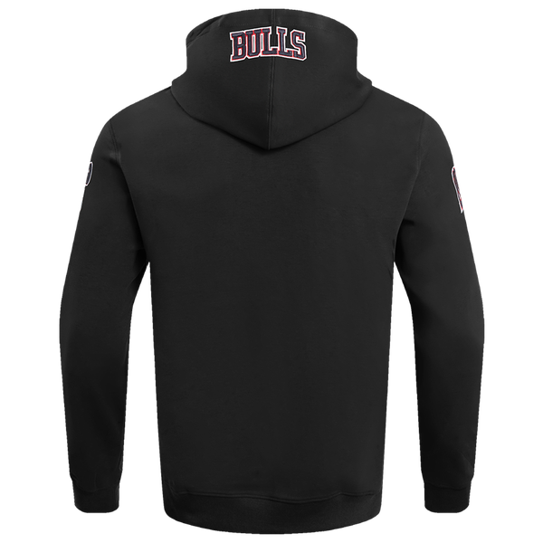 Pro Standard BULLS OLD ENGLISH FLC PO HOODIE - Men's - Black - Image 2