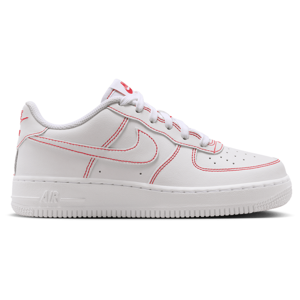 Nike Air Force 1 LV8 1 - Boys' Grade School - White/University Red