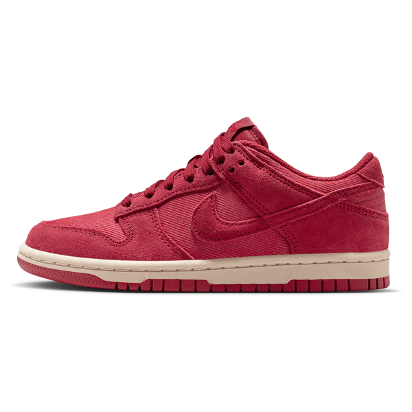 Nike Dunk Low SE 1 - Boys' Grade School - Team Crimson/Team Crimson/Team Crimson - Image 2
