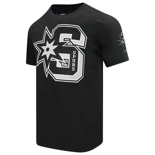 Pro Standard SPURS MASH UP M SJ TEE - Men's - Black - Image 3