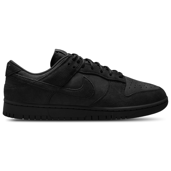 Nike Dunk Low Retro Se Nubuck - Men's - Black/Black/Black