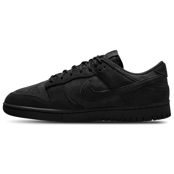 Nike Dunk Low Retro Se Nubuck - Men's - Black/Black/Black - Image 2