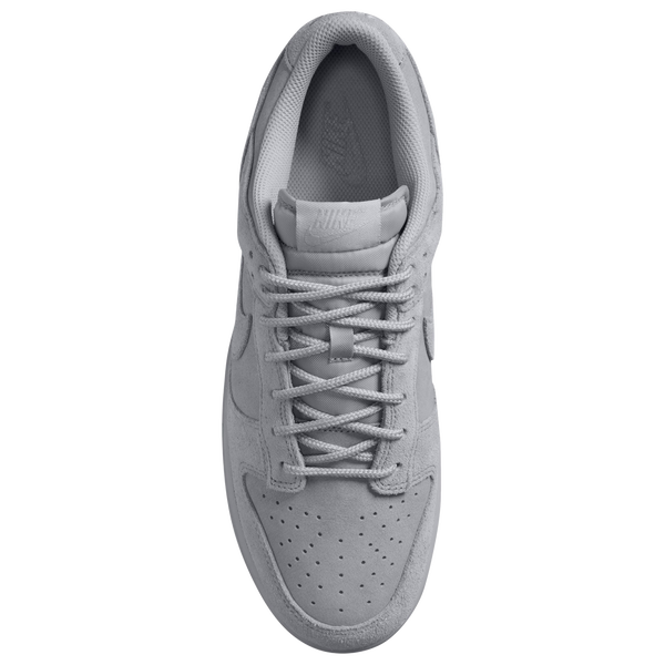 Nike Dunk Low Retro Se Nubuck - Men's - Wolf Grey/Wolf Grey - Image 3