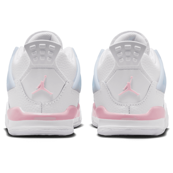 Jordan Air Jordan 4 Retro FEM - Girls' Toddler - Half Blue/White/Medium Soft Pink - Image 3
