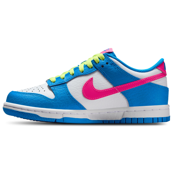 Nike Dunk Low NA - Boys' Grade School - Pink/Photo Blue - Image 2