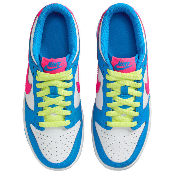 Nike Dunk Low NA - Boys' Grade School - Pink/Photo Blue - Image 4