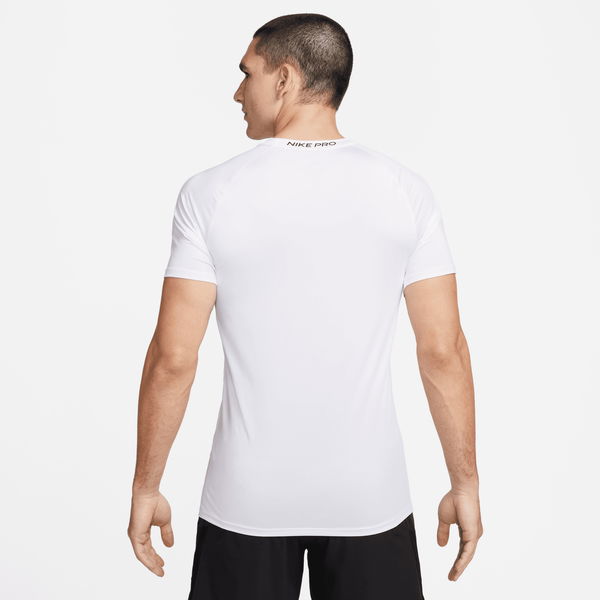 Nike Dri-FIT Slim Top Short Sleeve - Men's - Black/White - Image 2