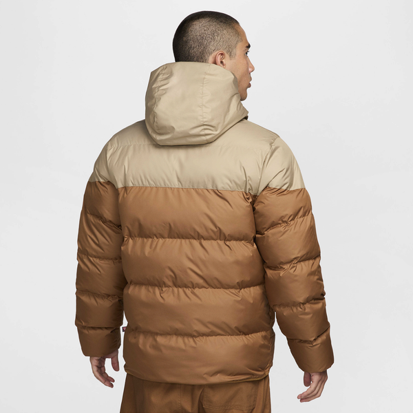 Nike SF Water Resistant PL Filled Hooded Jacket - Men's - Khaki/Light British Tan/Pink - Image 2