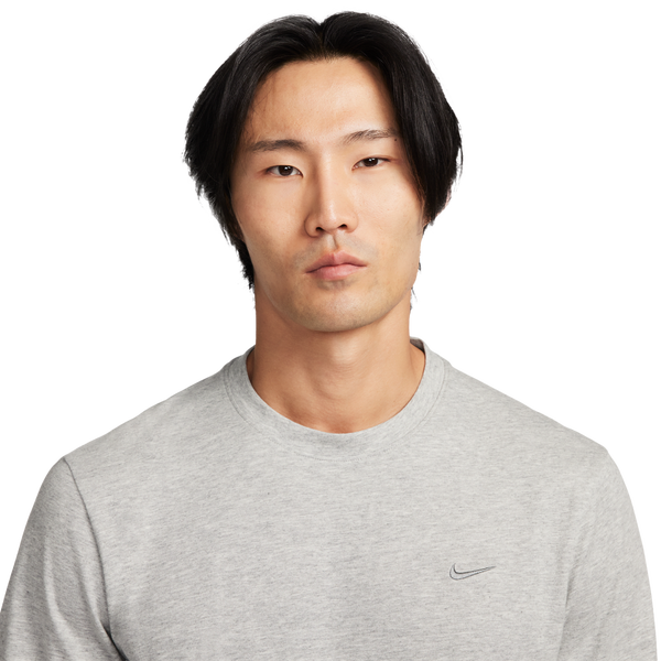 Nike Dri-FIT Primary Long Sleeve Top - Men's - Heather/Dk Grey Heather/Smoke Grey - Image 3