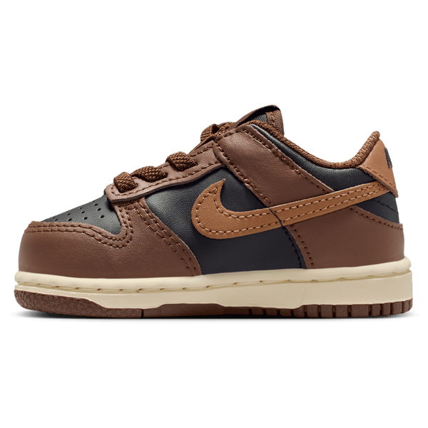 Nike Dunk Low - Girls' Toddler - Brown/Black - Image 2