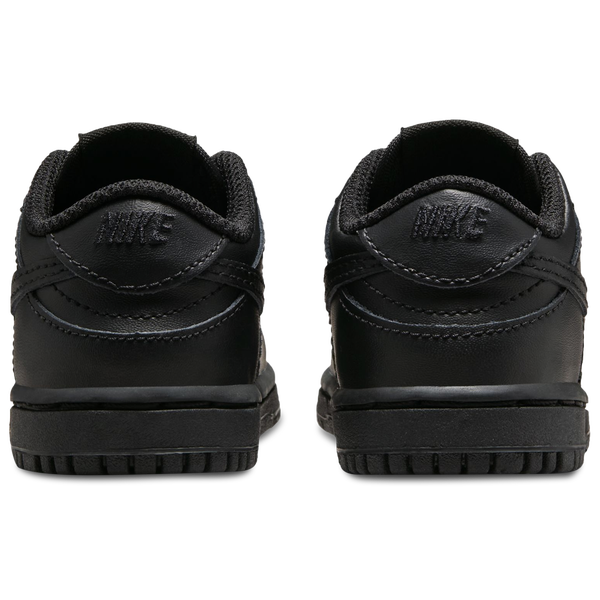 Nike Dunk Low - Boys' Toddler - Black/Black - Image 3