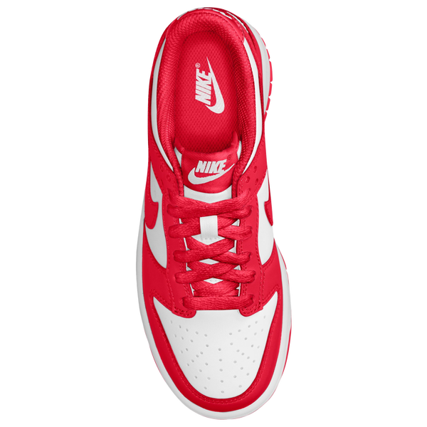 Nike Dunk Low - Boys' Grade School - University Red/White - Image 3