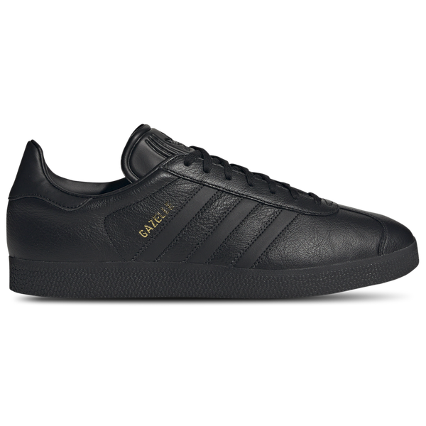 adidas Originals Gazelle - Men's - Black/Black/Gold Metallic