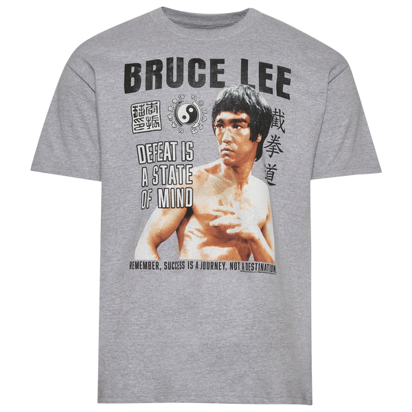 Graphic Tees Bruce Lee T-Shirt - Men's - Gray