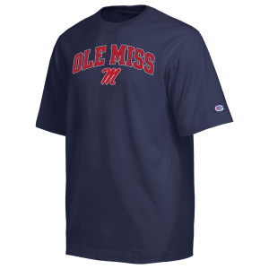 Champion NCAA Airbrush T-Shirt - Men's - Athletic Navy