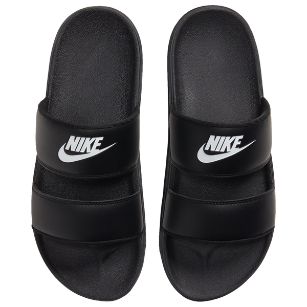 Nike Offcourt Duo Slides - Women's - Black/Black - Image 3