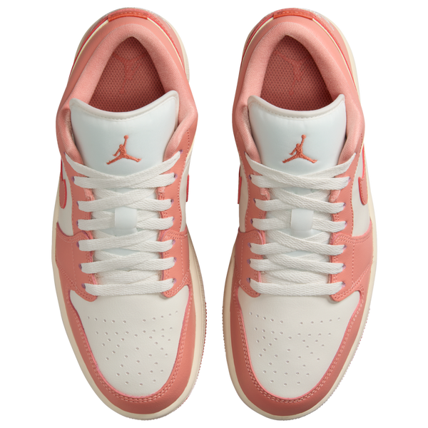 Jordan AJ 1 Low - Women's - Sail/Madder Root - Image 4