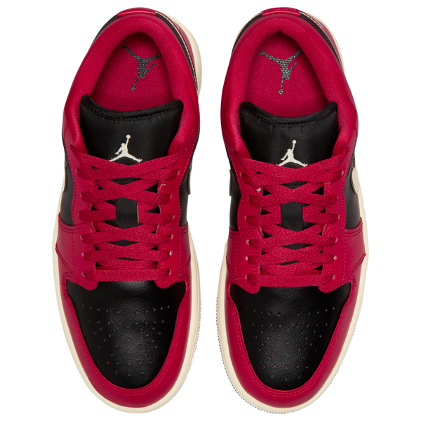 Jordan AJ 1 Low - Women's - Black/Mystic Hibiscus/Coconut Milk - Image 4