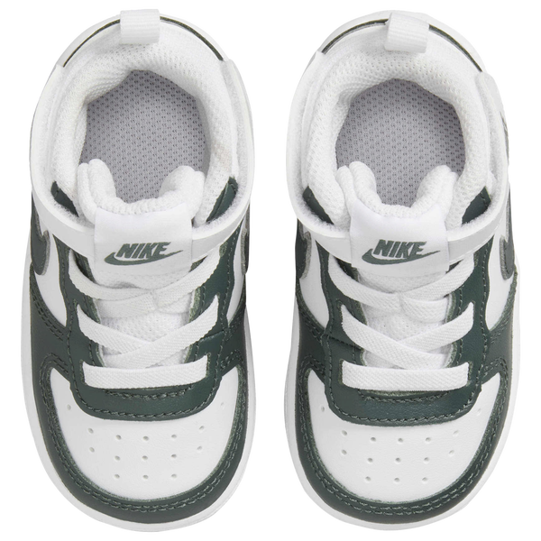 Nike Court Borough Mid 2 - Boys' Toddler - White/Vintage Green - Image 4