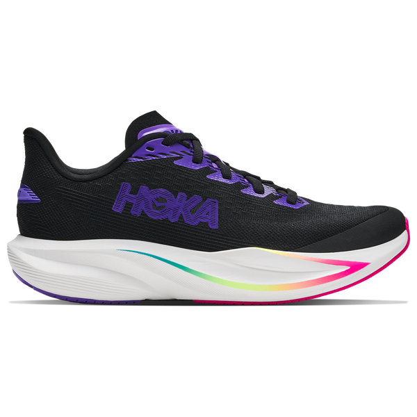 HOKA Mach 7 - Boys' Grade School - Carbon Black/Cosmic Purple