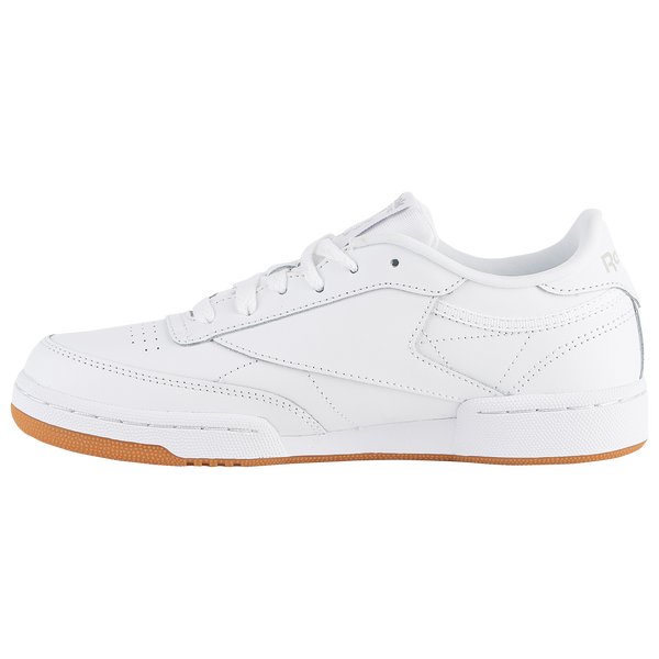 Reebok Club C - Boys' Grade School - White/Gum - Image 3