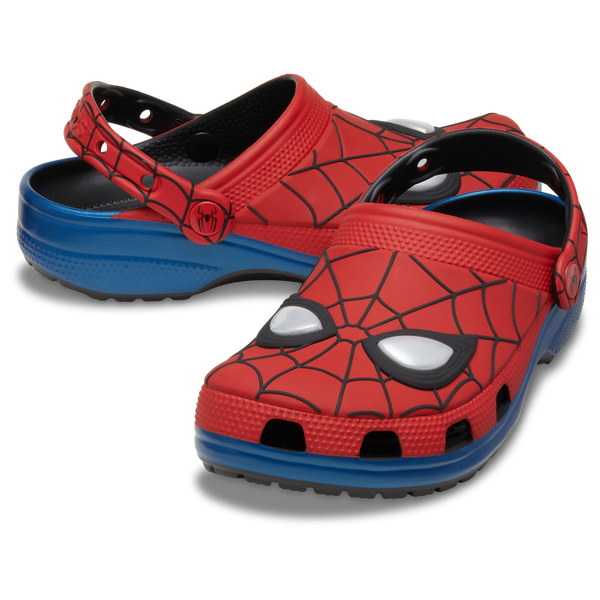 Crocs Classic Clogs - Boys' Toddler - Blue/Red - Image 5