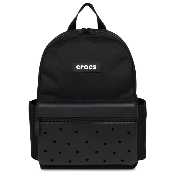 Crocs Lightweight Backpack With Molded Front - Adult - Black