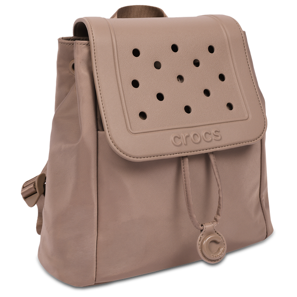 Crocs Mini Fashion Backpack with EVA Flap - Adult - Latte - Image 3