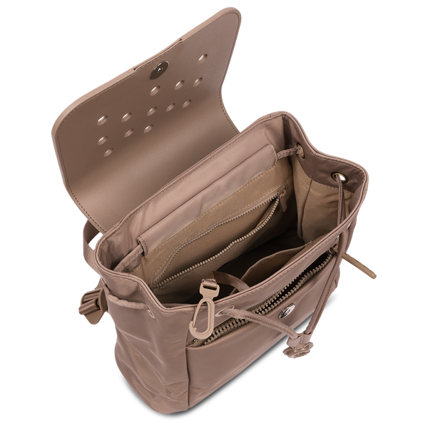 Crocs Mini Fashion Backpack with EVA Flap - Adult - Latte - Image 4