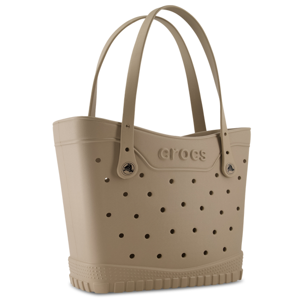 Crocs Medium Classic Tote - Adult - Taupe - Image 2