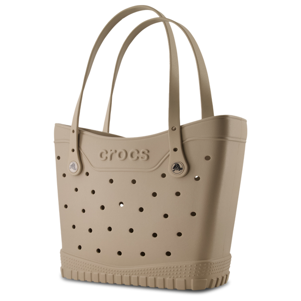Crocs Medium Classic Tote - Adult - Taupe - Image 3