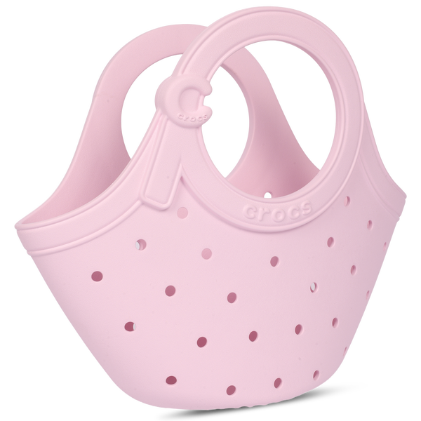Crocs Medium EVA Tote Bag with Handle & Buckle - Adult - Pink Milk - Image 2