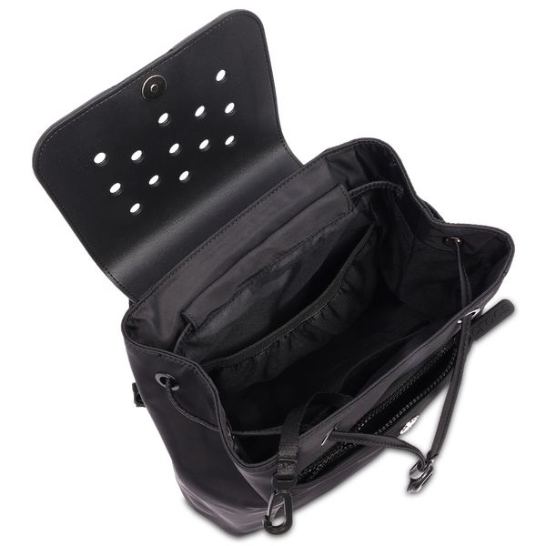 Crocs Mini Fashion Backpack with EVA Flap - Adult - Black - Image 4