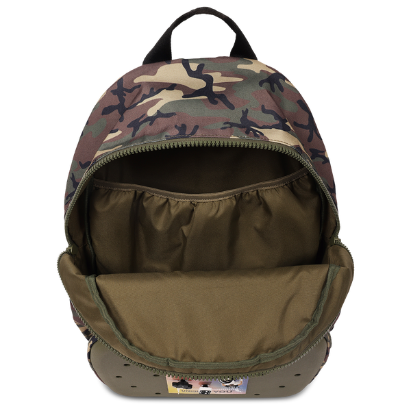Crocs Back to School Backpack with EVA Front Pocket - Adult - Camo - Image 7