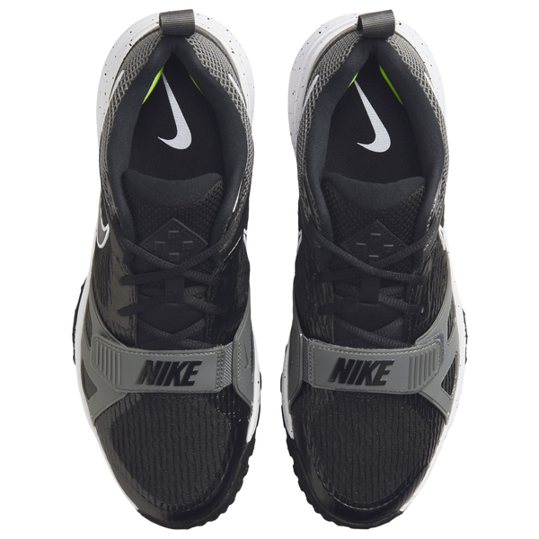 Nike Air Zoom Diamond Elite Turf - Men's - Iron Grey/Black/White - Image 4